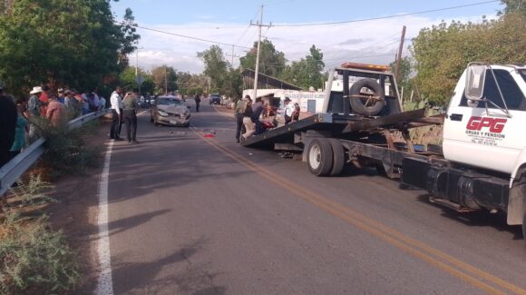 Motociclista pierde la vida tras ser arrollado por menor de edad en Guasave