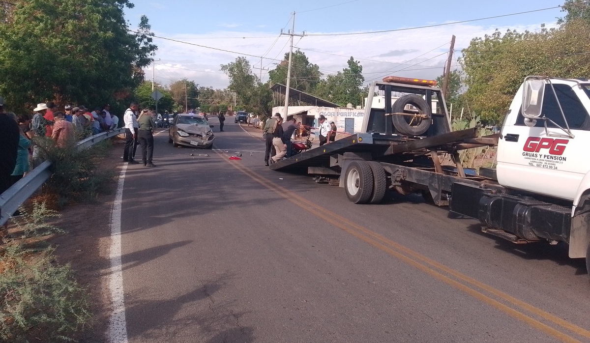 Motociclista pierde la vida al ser arrollado por menor de edad en Guasave