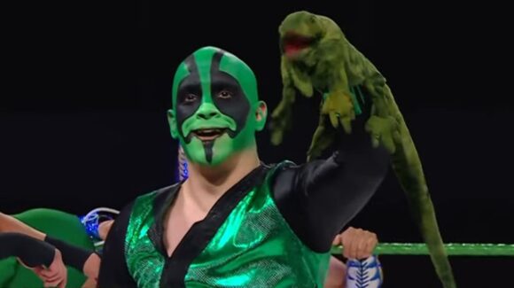 ¡De Culiacán para el mundo! Mr. Iguana es la sensación en su debut en WWE