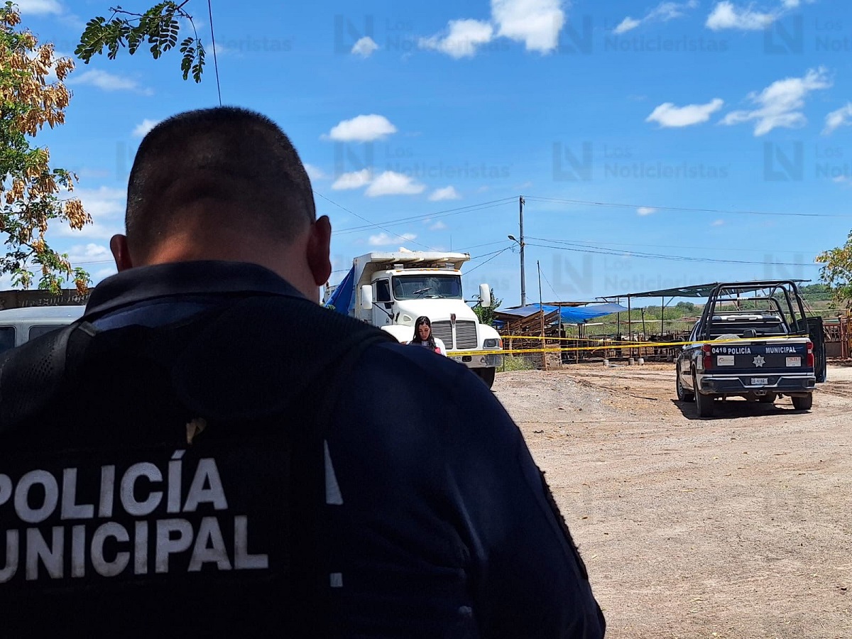 Muere propietario de rancho ganadero en accidente de trabajo en Culiacán; le cae caja de góndola