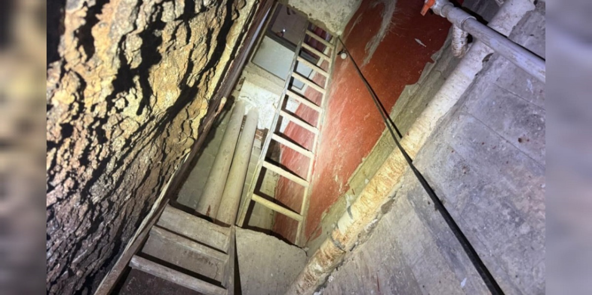 ¡Conectaba con ambas casas! Este es el narcotúnel de Culiacán de Santa Margarita a la Obrero Campesina