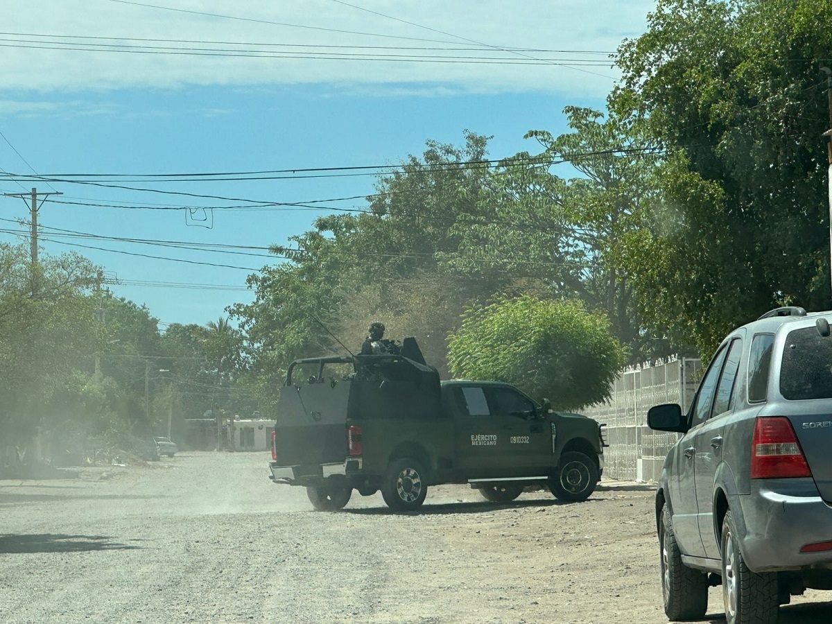 Fuerzas Federales realizan operativo en comunidades de Guasave y Sinaloa municipio