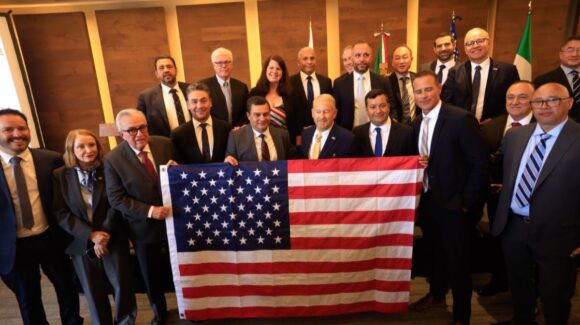 Participa Rocha en firma de Contrato Pacífico Mexinol, junto a embajadores de EEUU, Italia y Corea del Sur