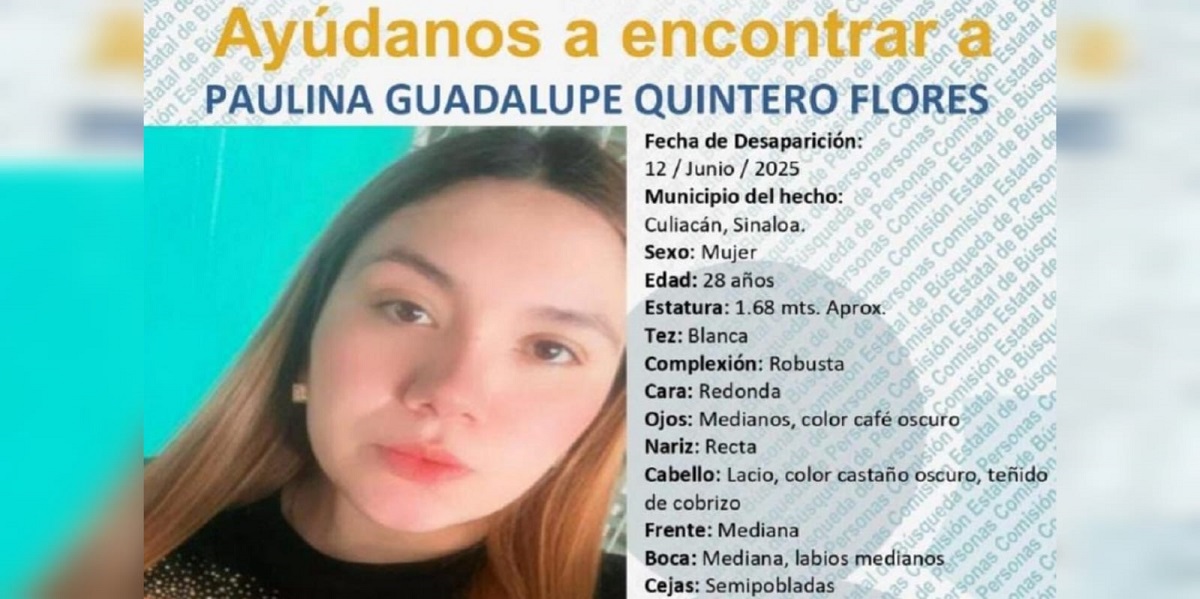 Familiares buscan a Paulina; mujer privada de la libertad esta mañana en Providencia, en Culiacán