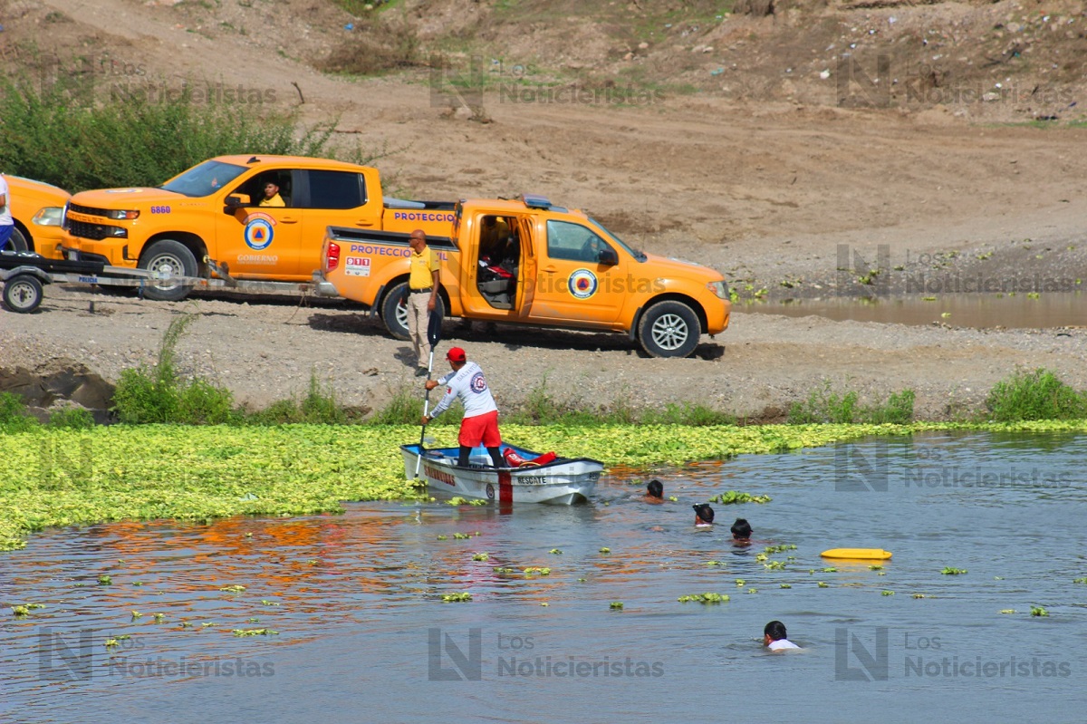 Tragedia en el río Presidio, pierden la vida ahogados un adulto y una menor al sur de Mazatlán