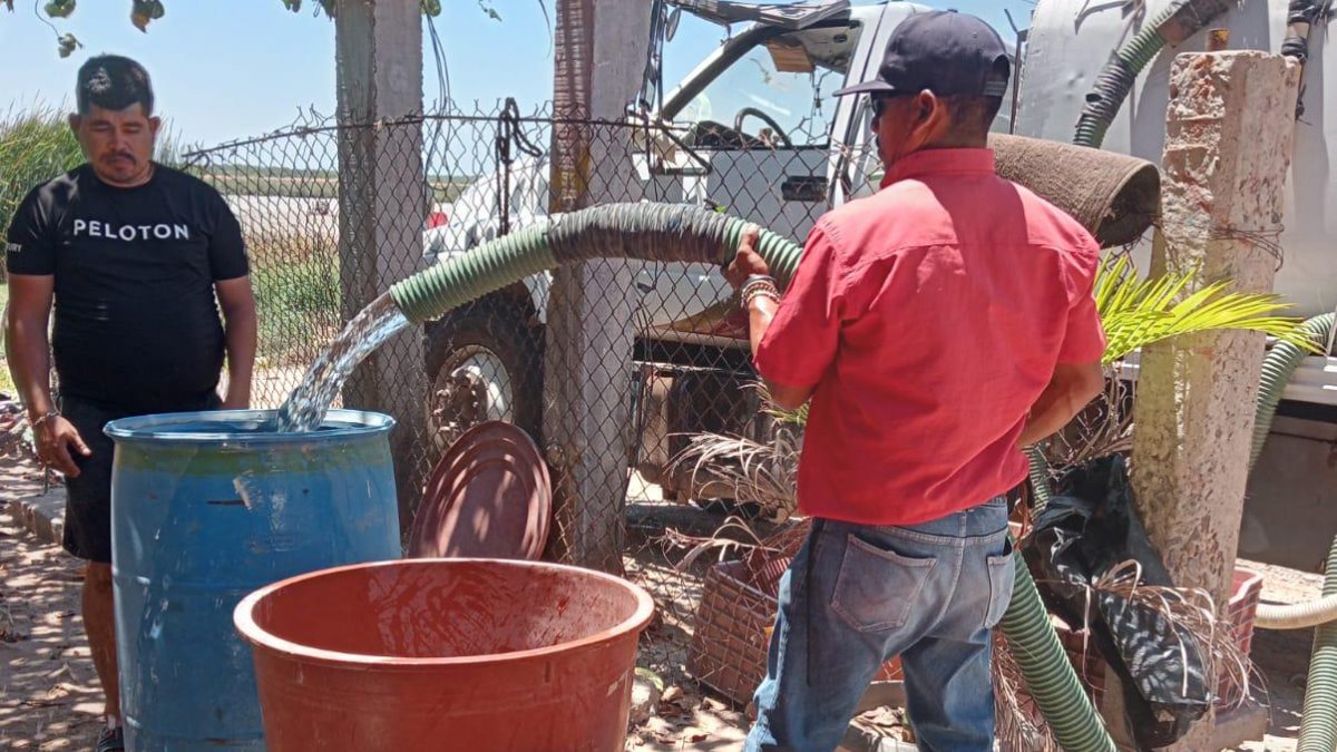 agua en pipas