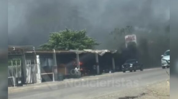 ¡Una avioneta explotó! Reportan ataque armado a pista aérea en Villa Juárez, Navolato