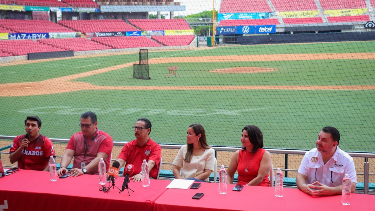 presentan el mazatlan baseball tournament en su onceava edicion dirigentes