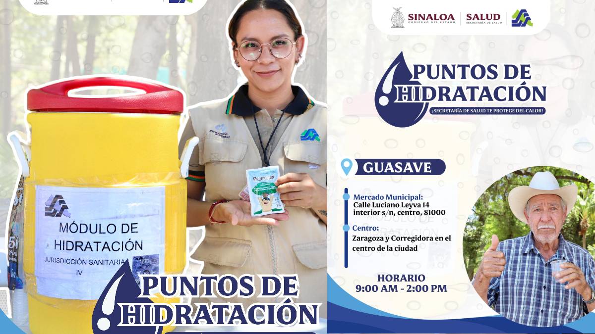 puntos de hidratacion (