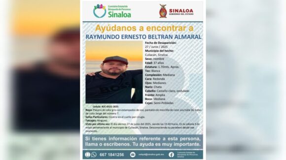 Comando armado levanta a Raymundo Ernesto en la 5 de Mayo de Culiacán