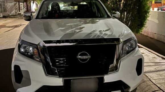 Recuperan en Santa Fe una Frontier despojada minutos antes en Villas del Río, Culiacán