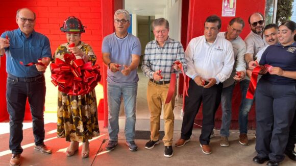 Reinauguran áreas operativas de Bomberos de Guasave