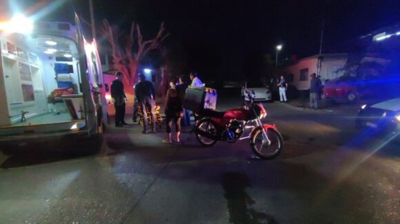 Repartidor de comida resulta herido tras ser arrollado en la colonia San Francisco, en Los Mochis