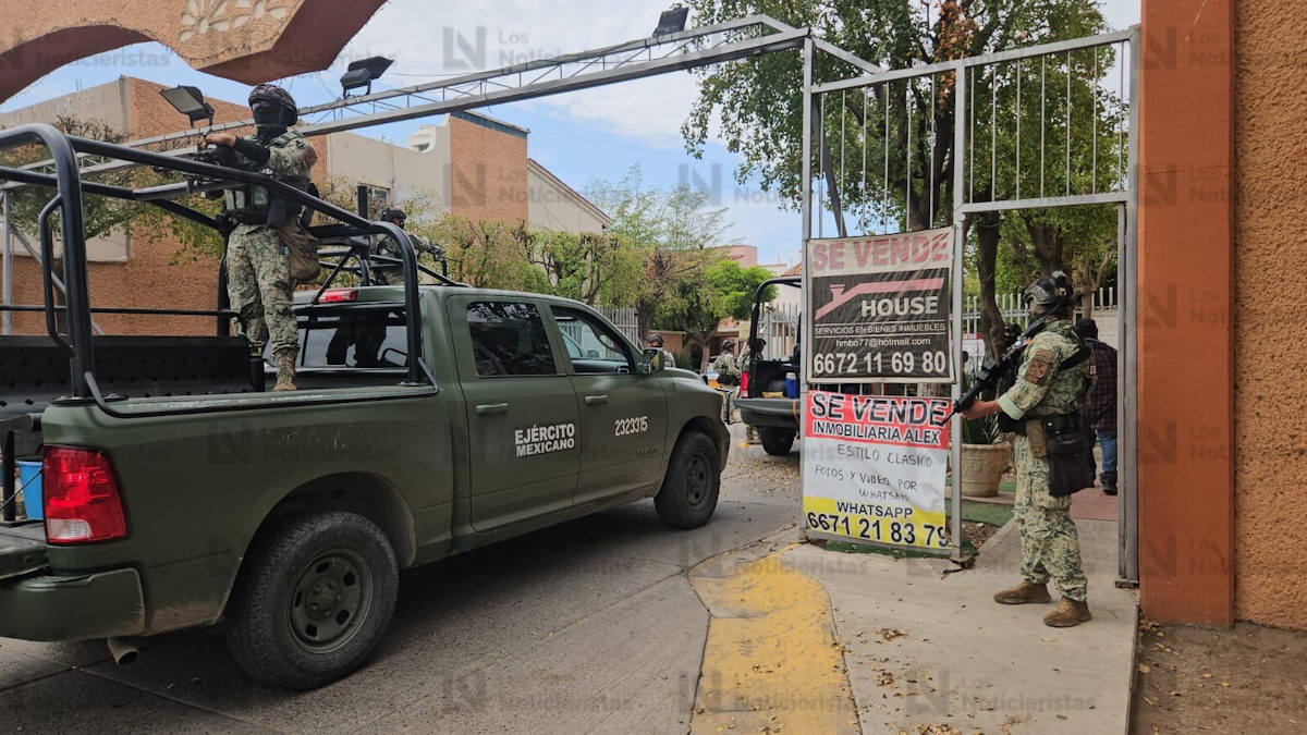 residencial Margarita es cateada por militares
