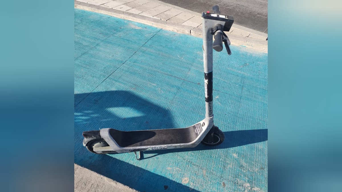 Scooter en Malecón de Mazatlán