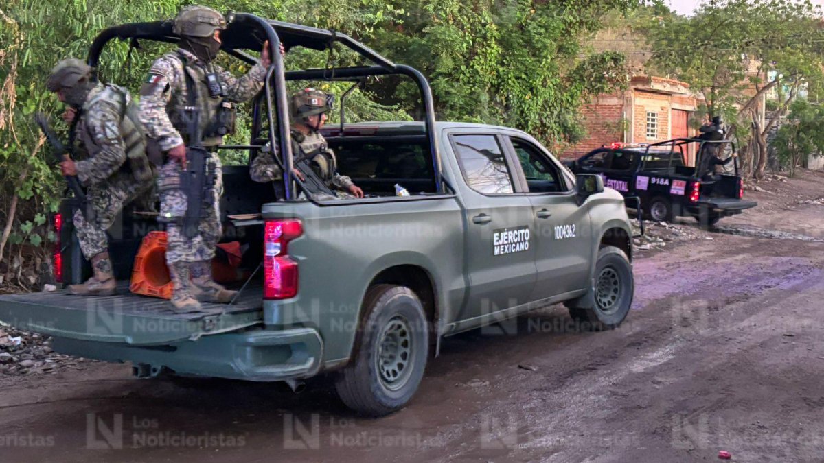 Se registra fuerte balacera el suroriente de Culiacán