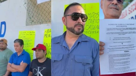 Padres, maestros y trabajadores de la secundaria Solidaridad, piden la destitución de su director