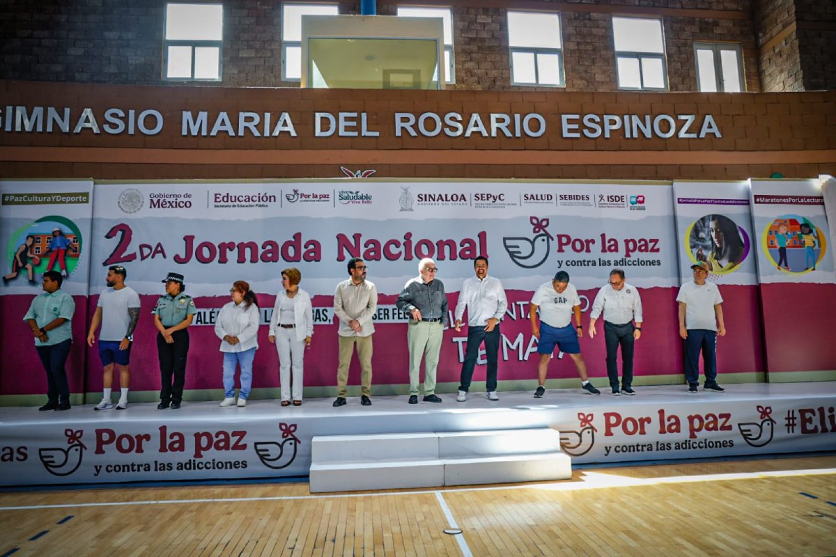 segunda Jornada Nacional por la Paz y contra las Adicciones