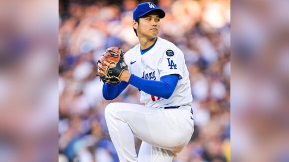 Shohei Ohtani alcanza las 100 mph en debut monticular con los Dodgers de Los Ángeles
