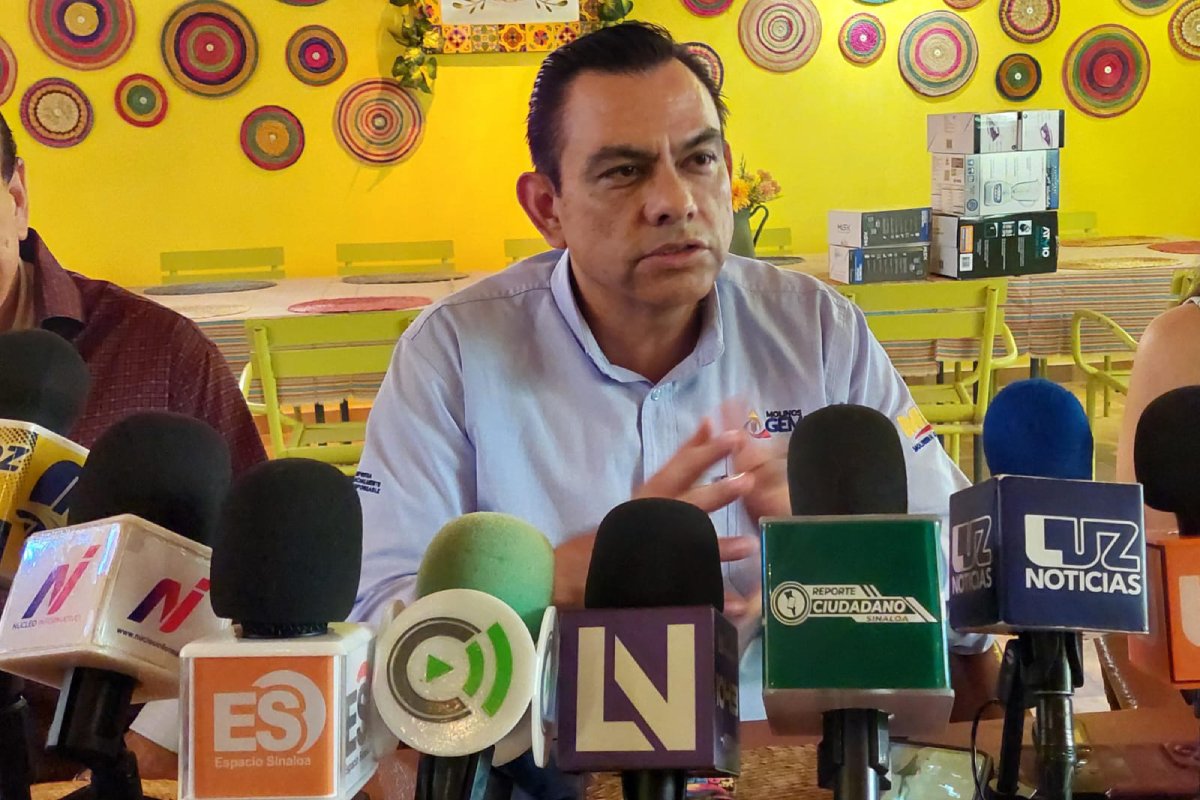 Simón Enrique Dorado Huitrón, presidente de la Cámara Nacional de Comercio (Canaco) Los Mochis