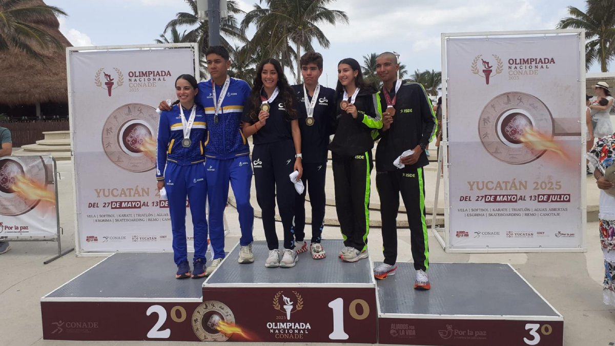 sinaloa bronce triatlon olimpiada nacional medallas