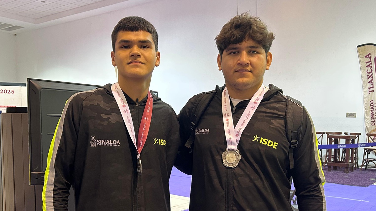Sinaloa gana plata en luchas asociadas en Olimpiada Nacional Conade 2025
