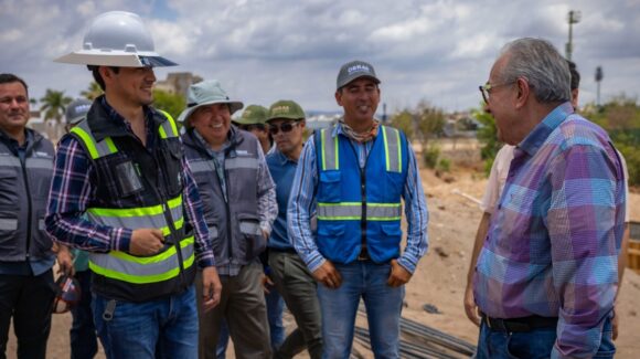 Supervisa Rocha avances del Malecón Margen Izquierdo, afirma que la obra dará mejor calidad de vida a Culiacán