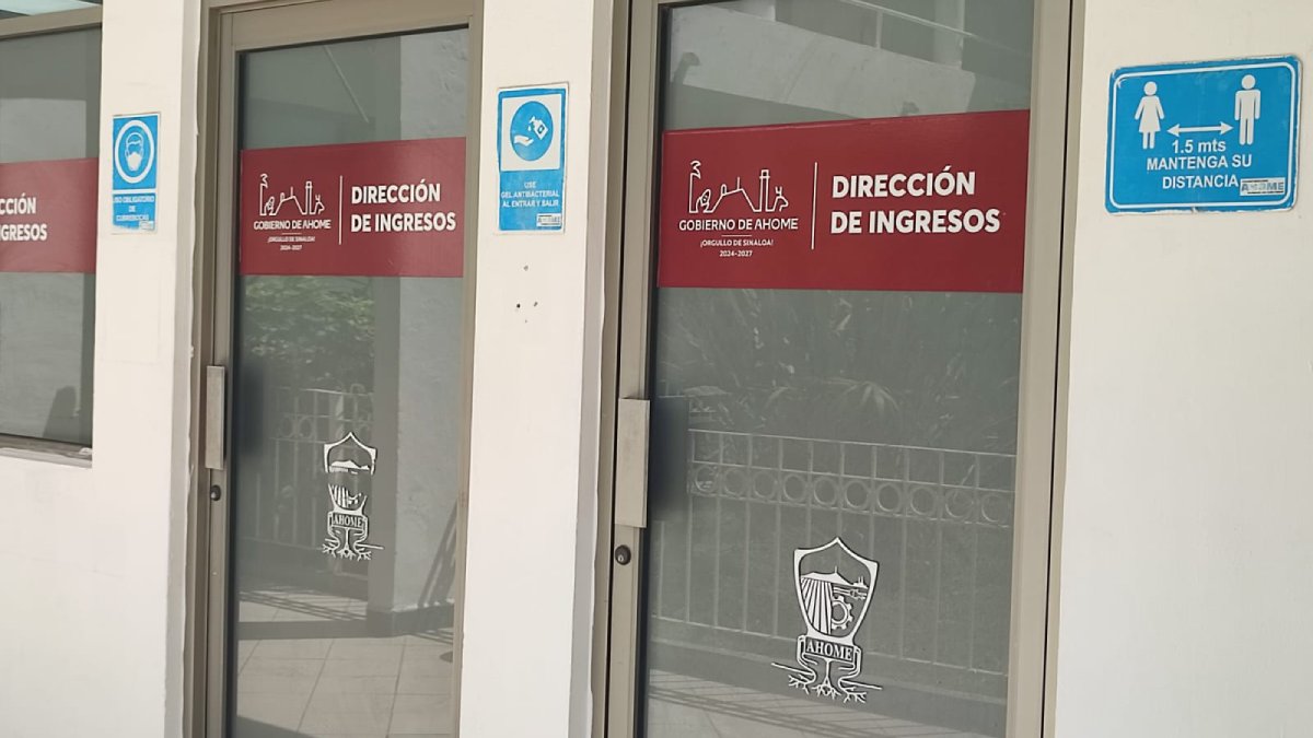 Cajas de tesorería del Ayuntamiento de Ahome