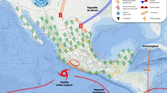 ¡Sigue firme! La tormenta tropical Dalila sería una realidad a partir de este sábado