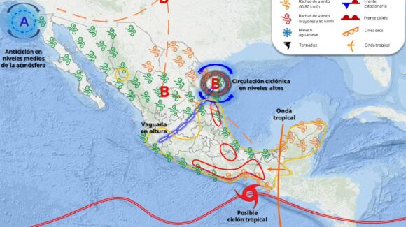 ¡Érick amenaza Oaxaca! Para el miércoles, la nueva tormenta tropical ingresaría a tierra