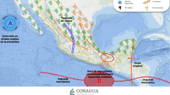 ¡Posee hasta un 70% de posibilidades! La nueva tormenta tropical Flossie sigue formándose en el Pacífico