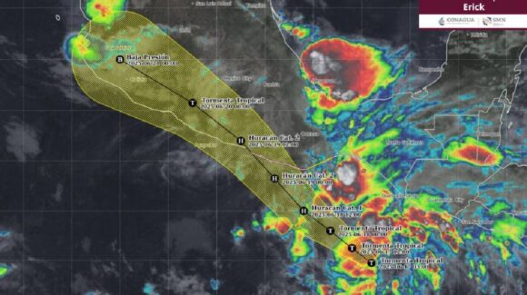 ¡Érick es una realidad! La nueva tormenta tropical del Pacífico tocaría tierra el jueves en Guerrero