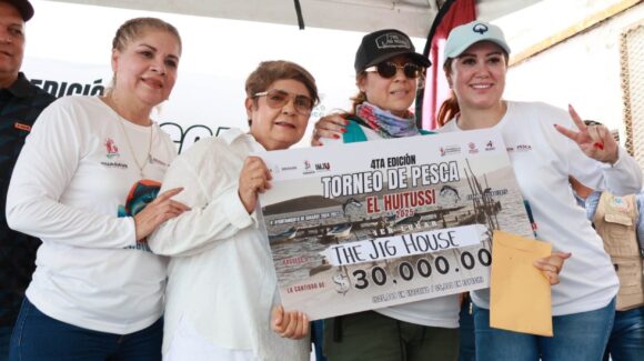 Un éxito el 4º Torneo de Pesca El Huitussi 2025; participaron 40 equipos