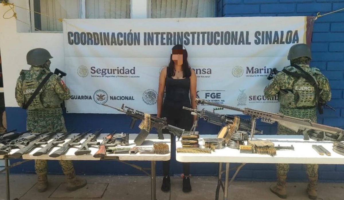 Una mujer detenida tras agresión a elementos de la Defensa en Culiacán y Navolato