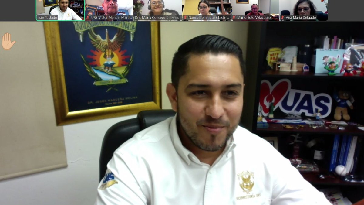 UAS con reunión virtual de trabajo