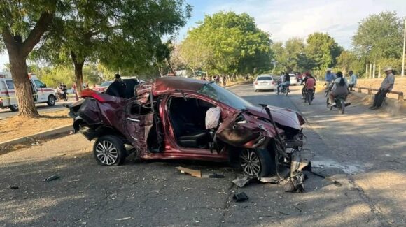 Accidente sobre la carretera estatal Los Mochis-San Blas deja a un hombre sin vida