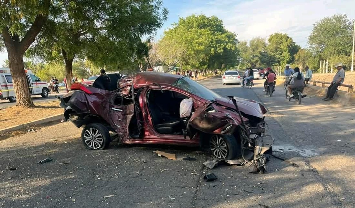 Un muerto deja accidente en la carretera Los Mochis-San Blas