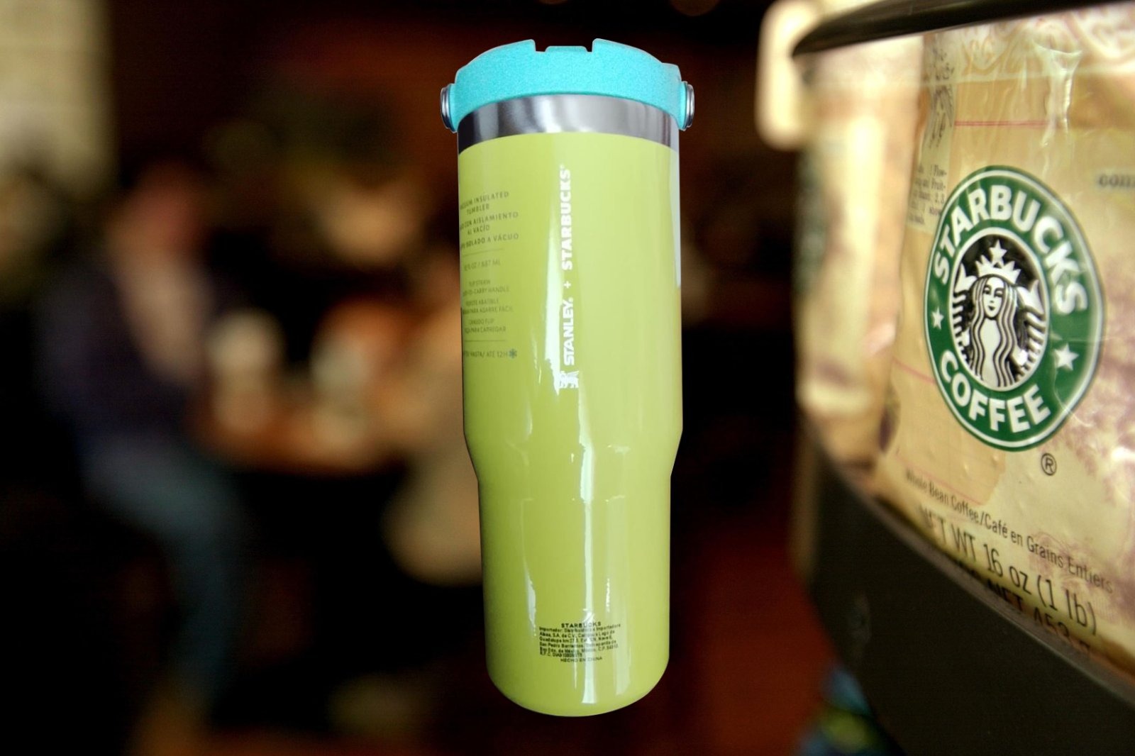 Vaso Stanley verde de Starbucks