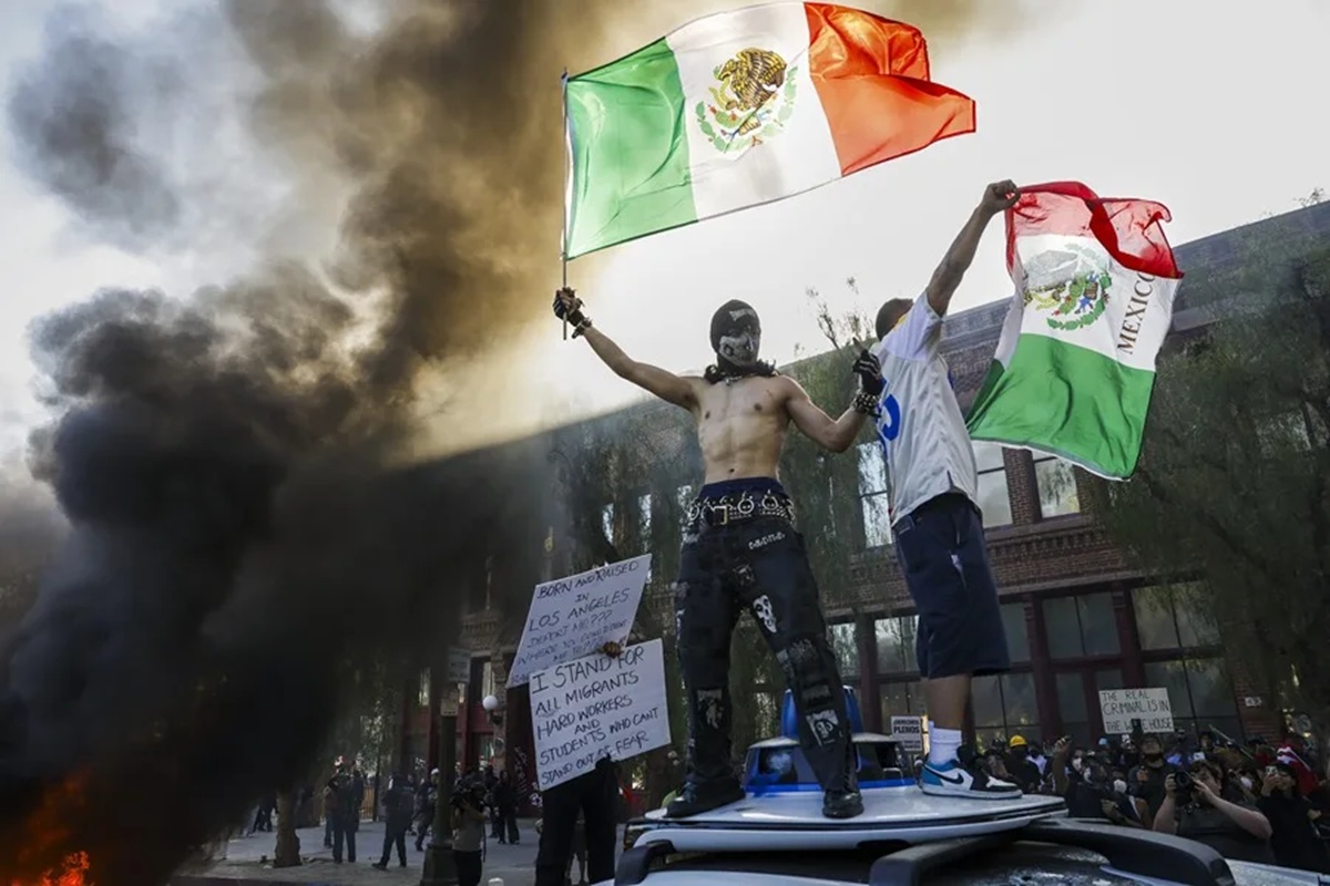 Manifestaciones en Los Ángeles