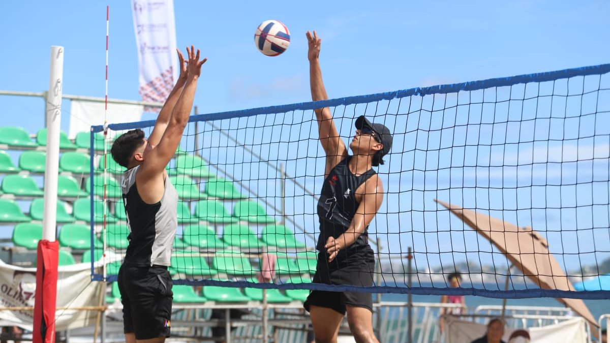 Sinaloa inicia con nueve triunfos en el voleibol del playa en Olimpiada Nacional 2025
