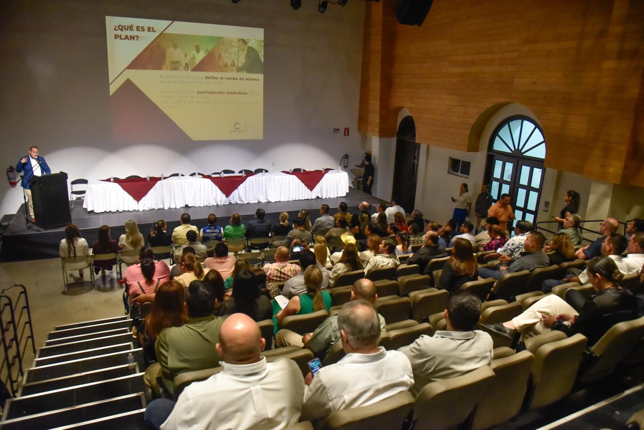 Ahome instala el COPLAN para construir la casa de todos con base a ideas