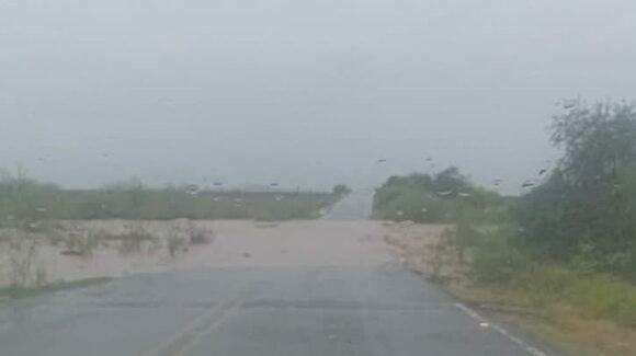 ¡Aviso! Emite Protección Civil Estatal aviso por cierre de la carretera El Progreso con Caitime, en Mocorito tras intensas lluvias
