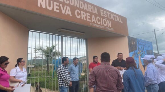 Anuncian Centro de Estudios de Bachillerato turno vespertino en Santa Teresa en Mazatlán