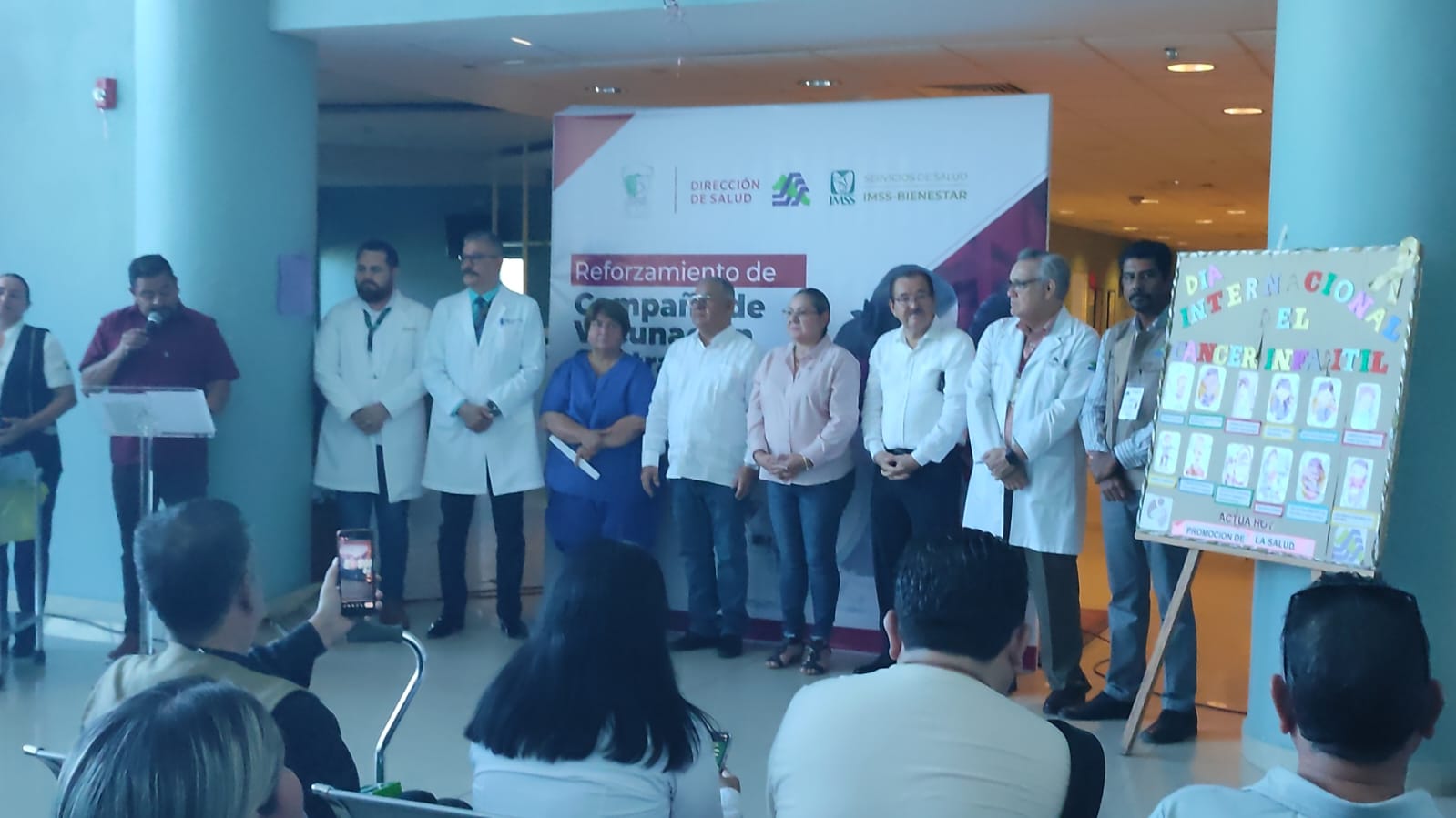 Aplican refuerzo contra sarampión en Ahome