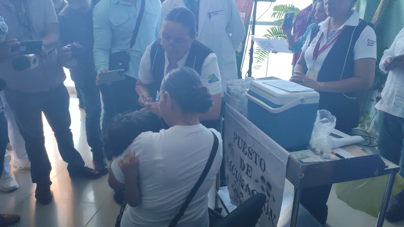 Aplican refuerzo contra sarampión en Ahome