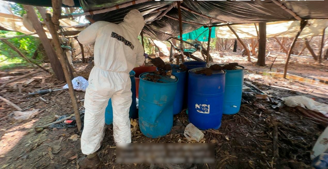 Aseguran droga y seis laboratorios desmantelados en Navolato