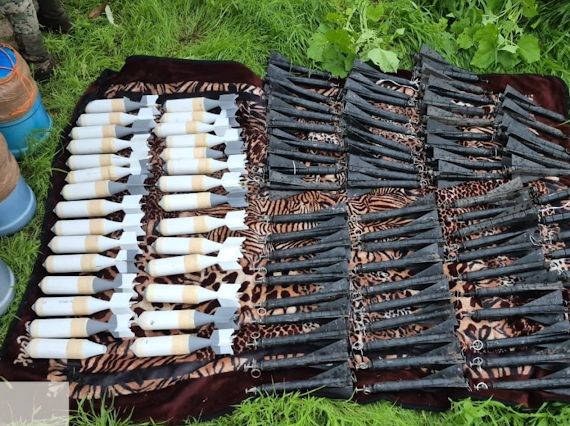 Aseguran más de 150 explosivos improvisados en San Ignacio