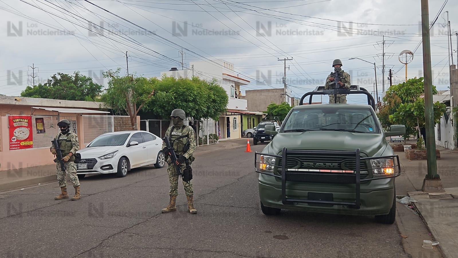 Ataque armado en la colonia Guadalupe Victoria en Culiacán