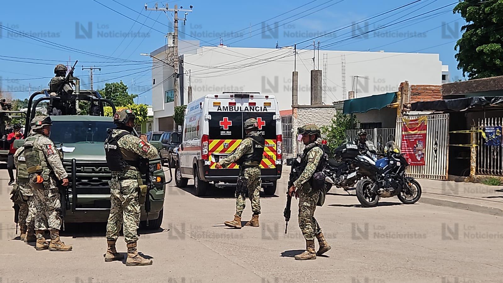 Balacera en la colonia Emiliano Zapata