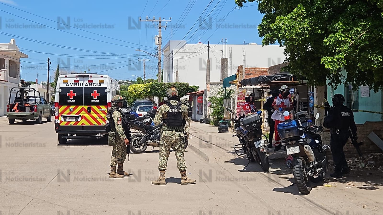 Balacera en la colonia Emiliano Zapata
